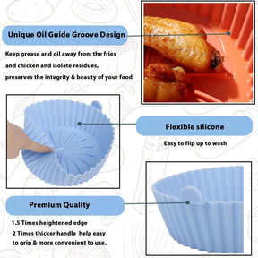 Silicone Air Fryer Liner Basket