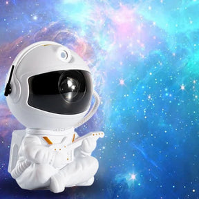 Astronaut Galaxy & Star Projector With Music Speaker