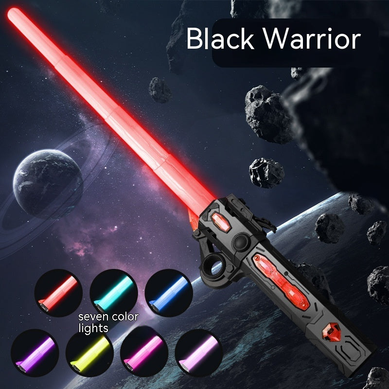 Laser Sword Two-in-one Luminous Toy Telescopic Light Stick