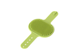 Pet bath brush soft cleaning silicone dog bath brush