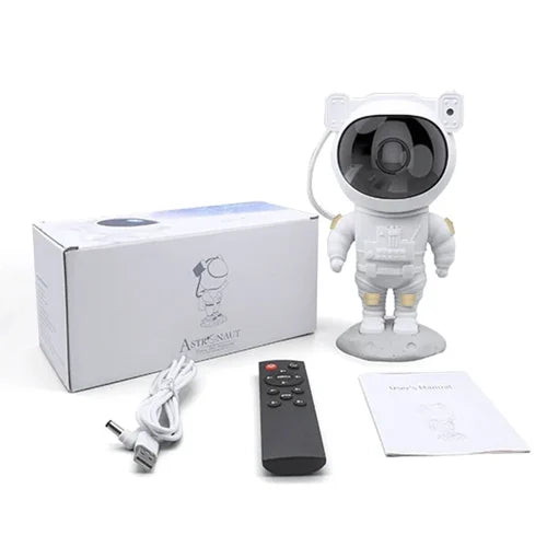 Astronaut Galaxy & Star Projector With Music Speaker