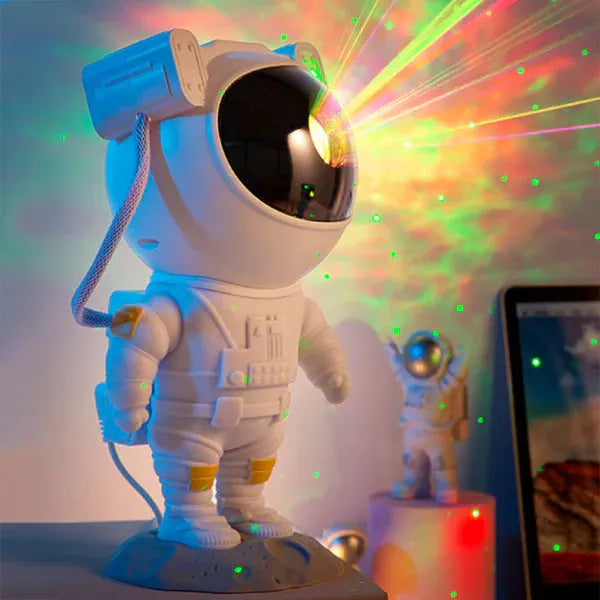 Astronaut Galaxy & Star Projector With Music Speaker