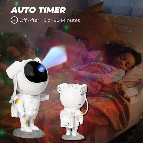 Astronaut Galaxy & Star Projector With Music Speaker