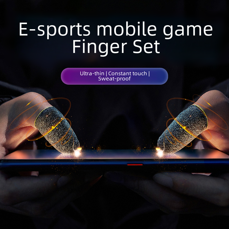 Electric competitive hand game finger sleeve